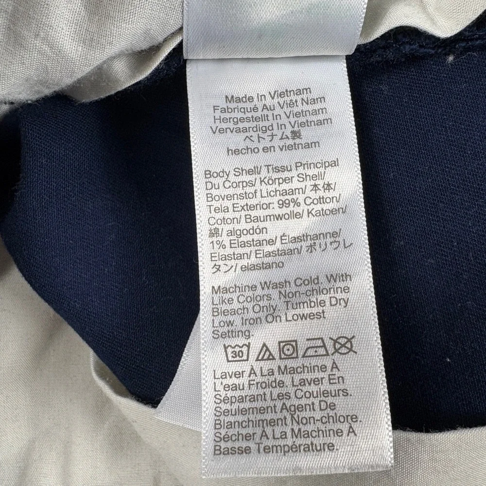 J. Crew Factory Mens Slim Flex Chino Pants Navy Blue Classic Preppy Size‎ 32x34
